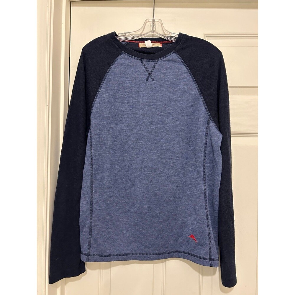 Tommy Bahama men’s Raglan Sleeve Baseball Shirt Size M
